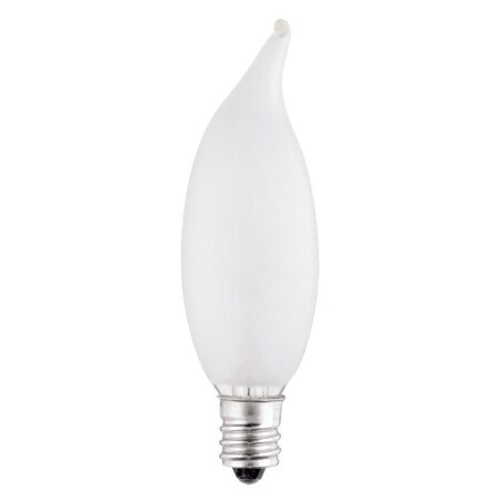Westinghouse Westinghouse 15 W E12 Decorative Incandescent Bulb E12 (Candelabra) Warm White 2 pk 03777